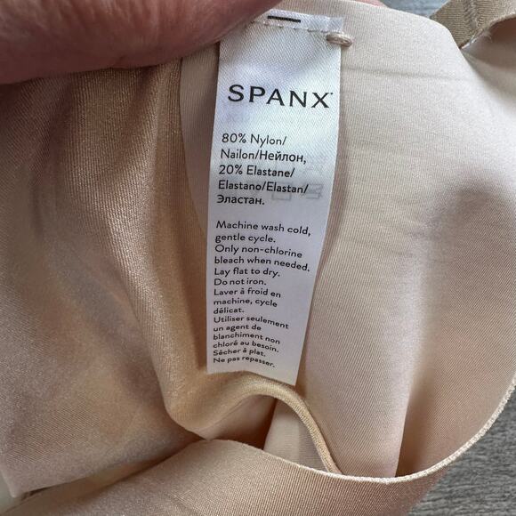 SPANX OnCore Firm Control Open-Bust Bodysuit Soft Nude Med - Picture 5 of 8